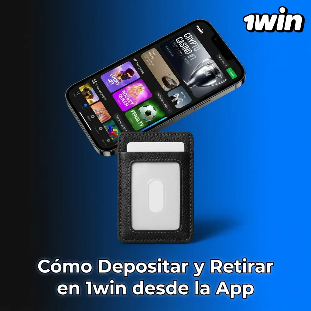 Depósitos y retiros en la app de 1win con Mercado Pago, AstroPay y USDT desde iOS o Android