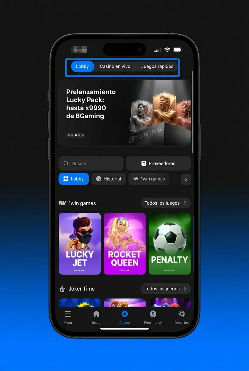 Pasos para jugar tragamonedas en 1win: registro, depósito y selección de juegos en el casino